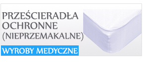 Kategoria Prześcieradła nieprzemakalne ochronne z elastyczną siatką i gumką dookoła