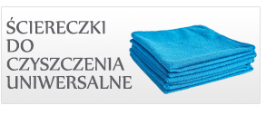 Ściereczki, ścierki, szmatki z mikrofibry do sprzątania
