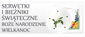 Kategoria Serwetki i bieżniki świąteczne