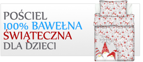 Pościel świąteczna bożonarodzeniowa dla dzieci